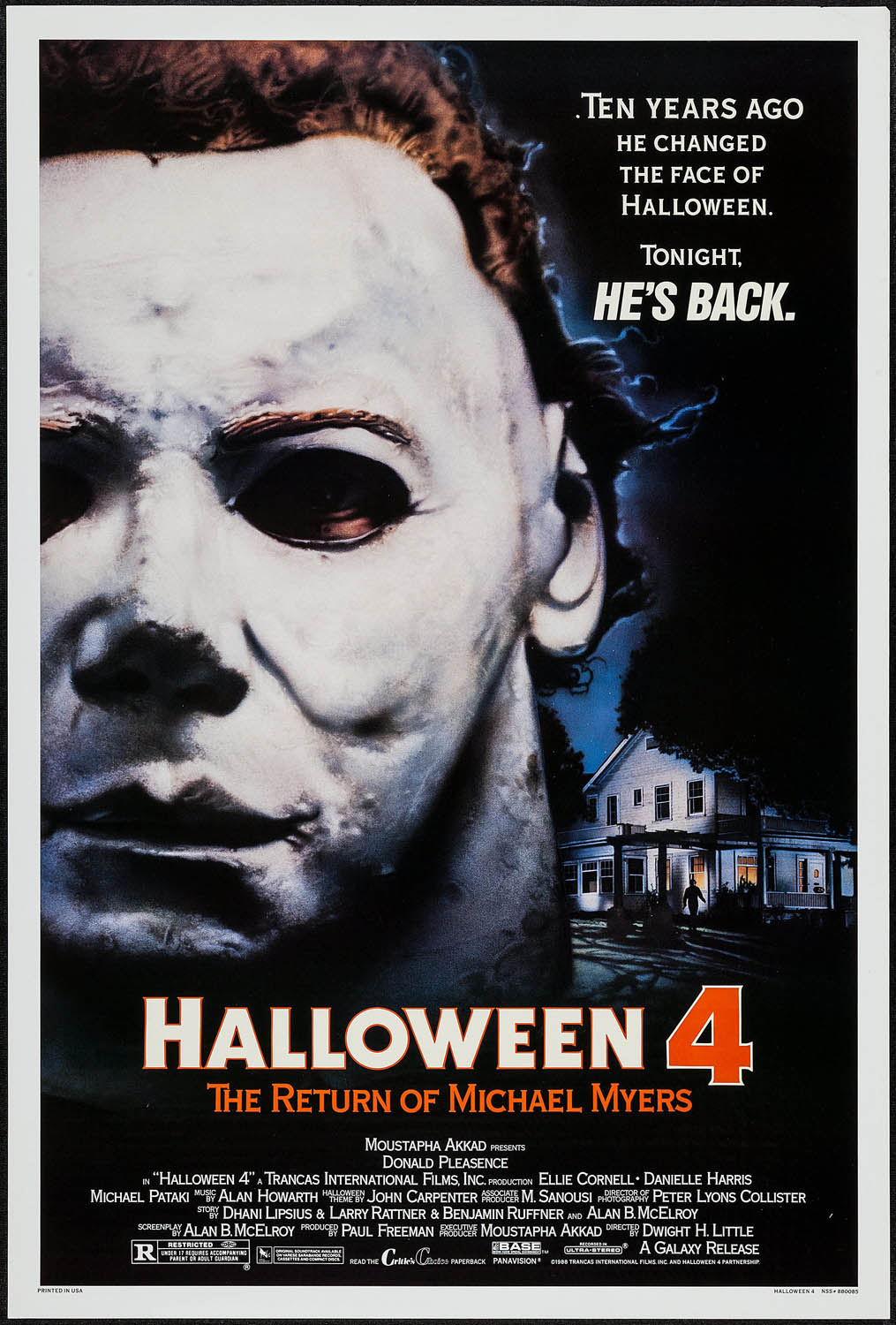 HALLOWEEN 4: THE RETURN OF MICHAEL MYERS